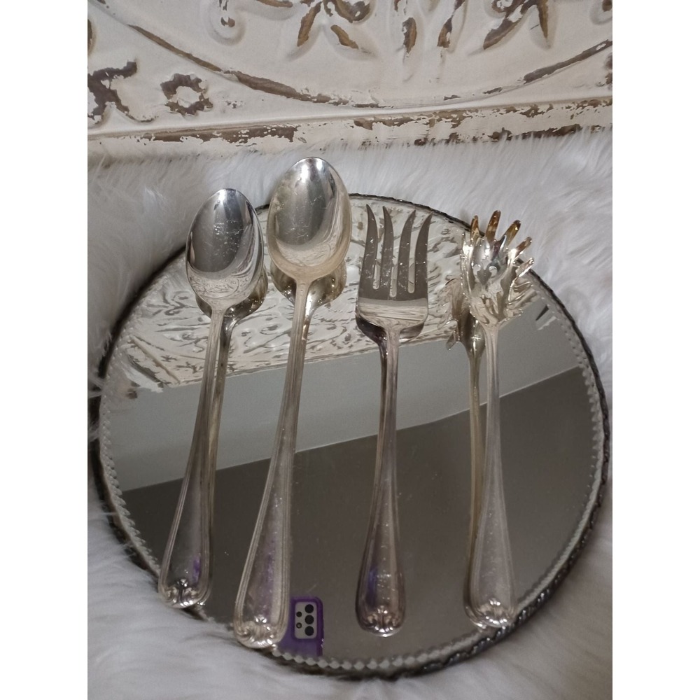 Gorham Heritage Silver Plate serving utensils